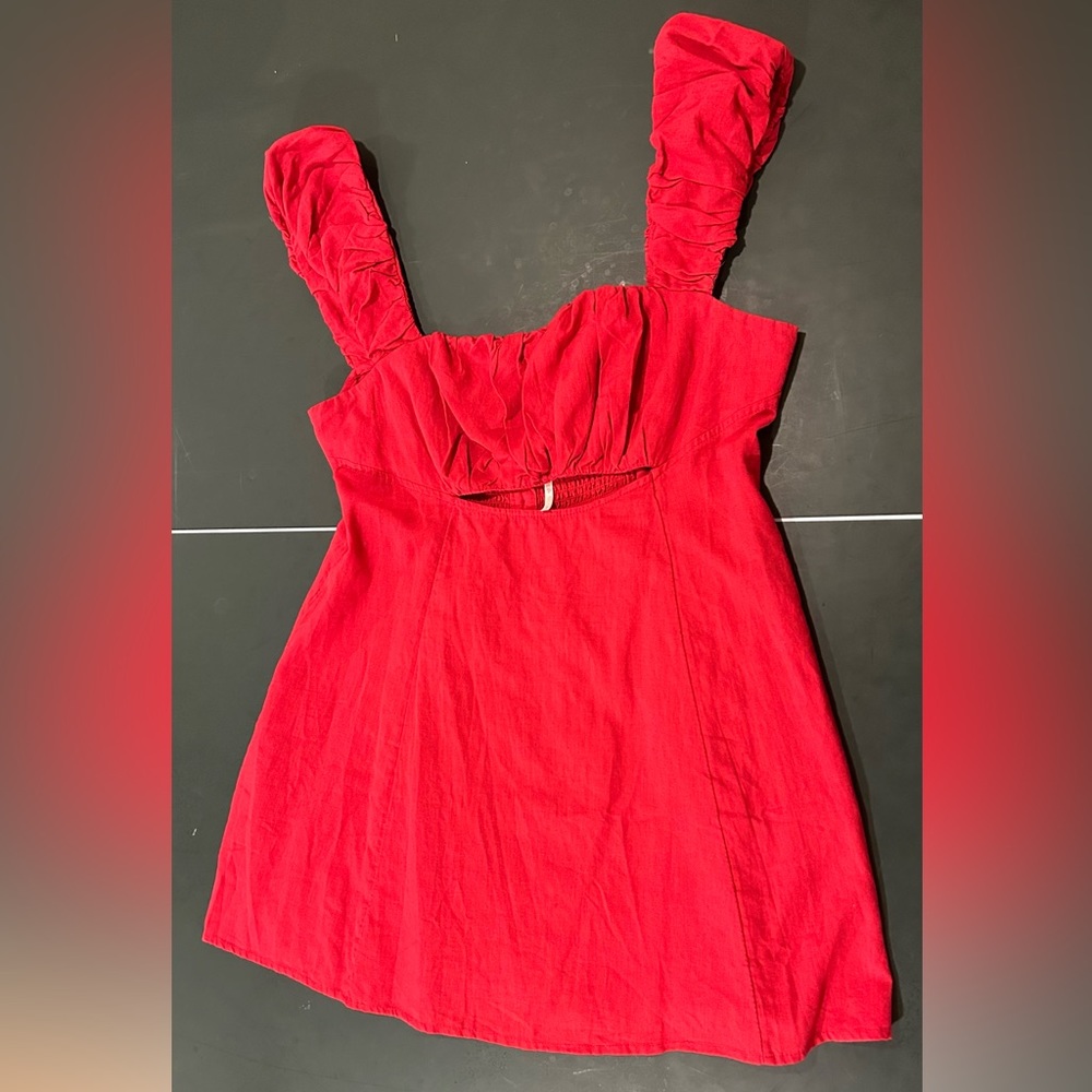 Free People Cut-out Dress